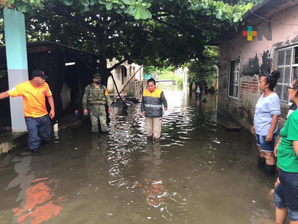 Afectaciones por lluvias en el estado de Veracruz: SPC
