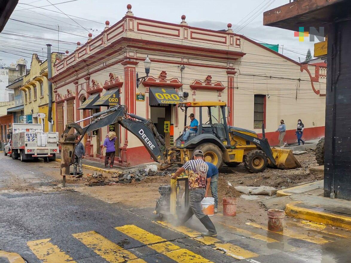 Xalapeños ilustres, cerrado por trabajos de rehabilitación