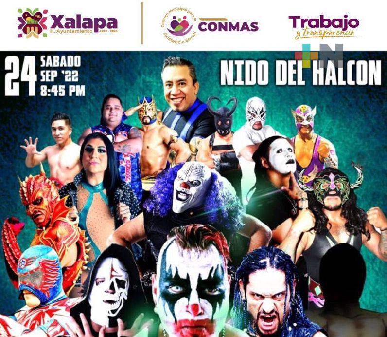Xalapa invita al evento de lucha libre AAA, en apoyo al DIF municipal