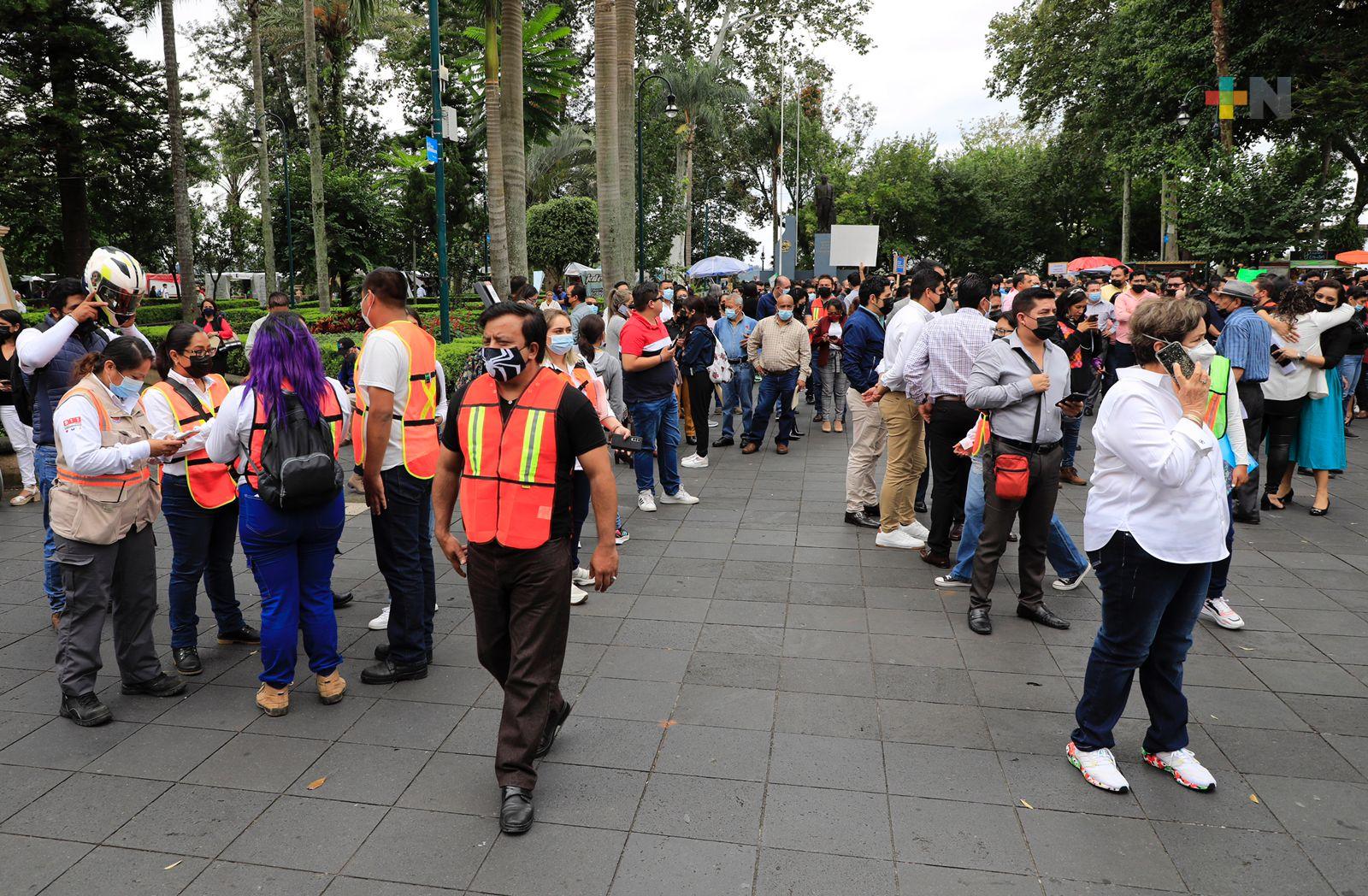 Palacio municipal de Xalapa sin afectaciones por sismo registrado este lunes