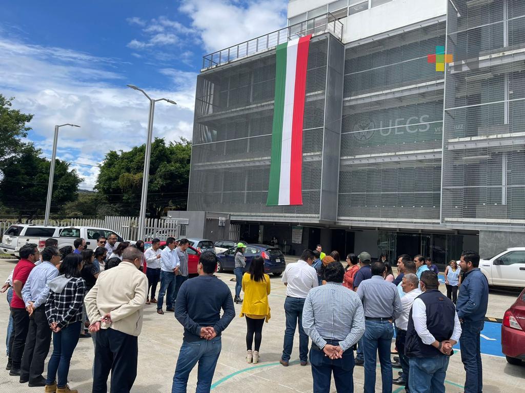 Encabeza Fiscal General simulacro de sismo, en oficinas centrales