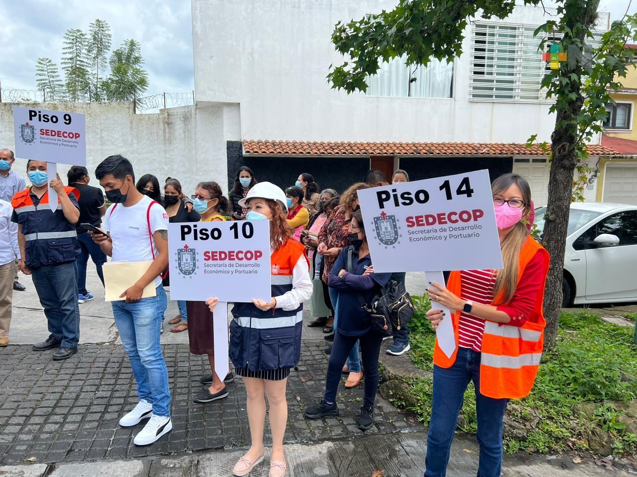 Se suma Gobierno del Estado al Simulacro Nacional 2022