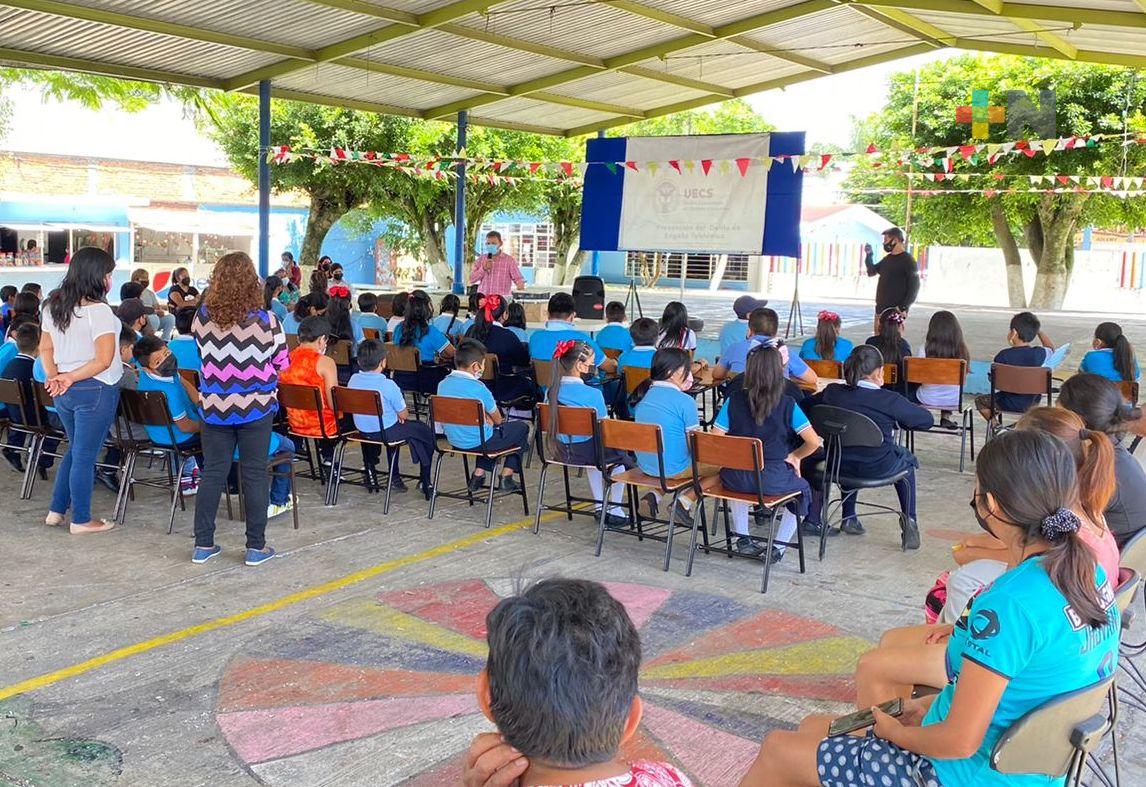 En Orizaba imparte UECS capacitación en prevención del delito de engaño telefónico