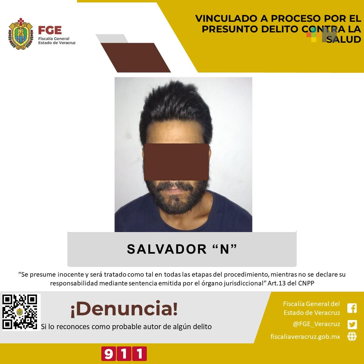 Lo vinculan a proceso por el presunto delito contra la salud