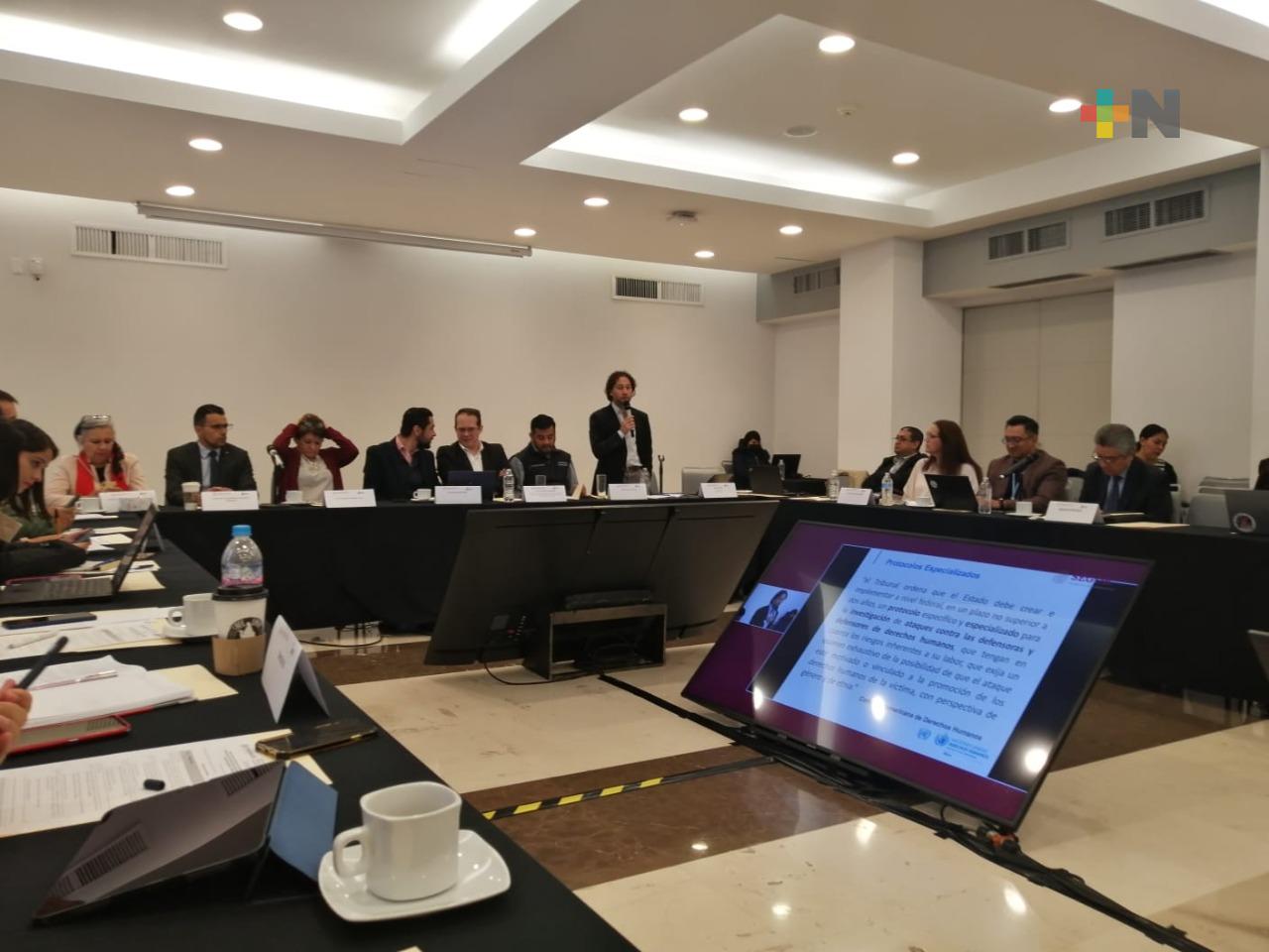 Participa CEAPP en capacitación nacional de mecanismos de protección y fiscalías de libertad de expresión