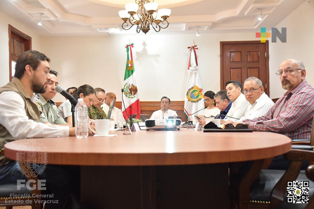 En Pánuco sesionó la Mesa para la Construcción de la Paz, este viernes