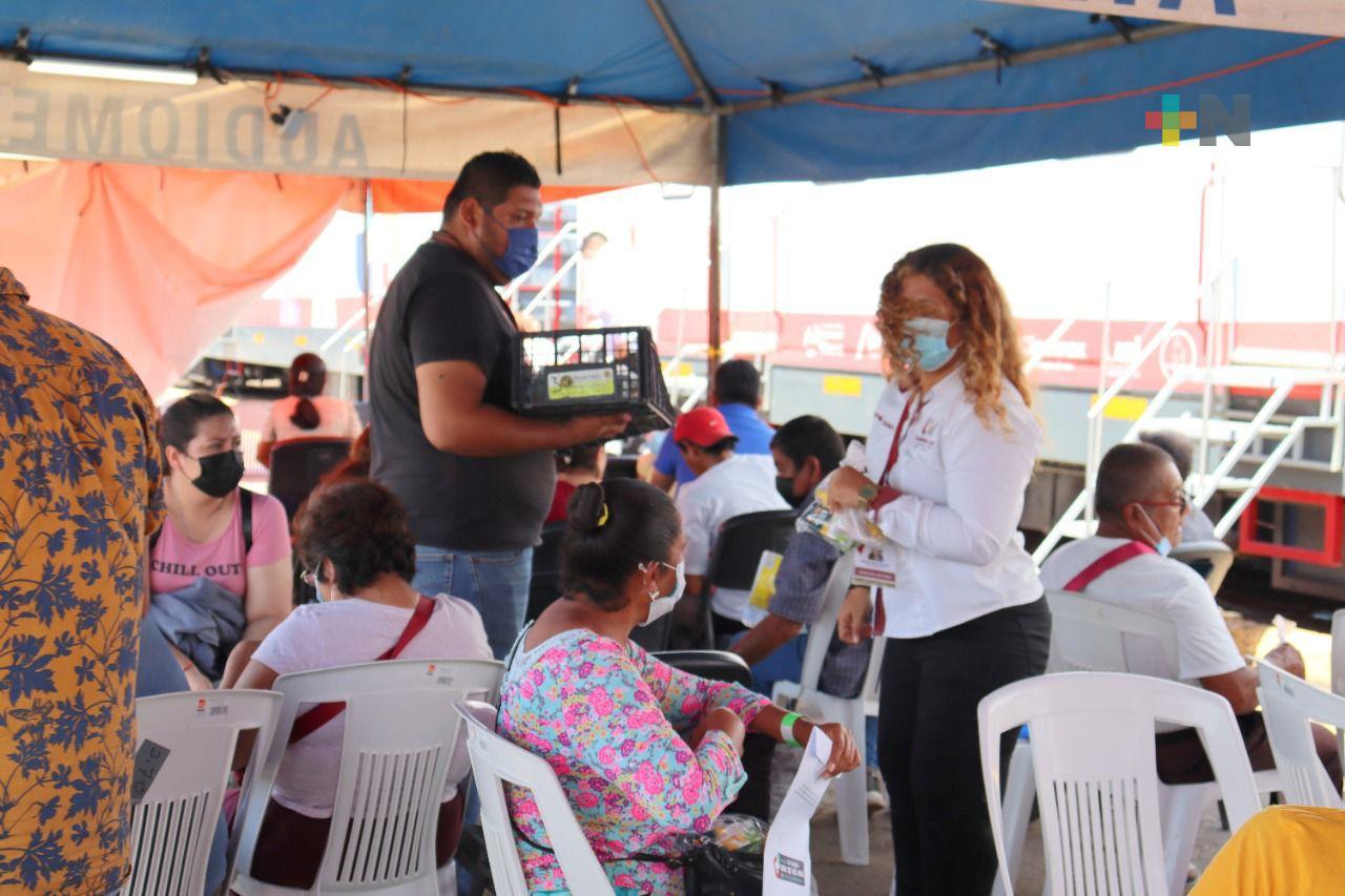 Más de dos mil 500 personas fueron atendidas en el Dr. Vagón