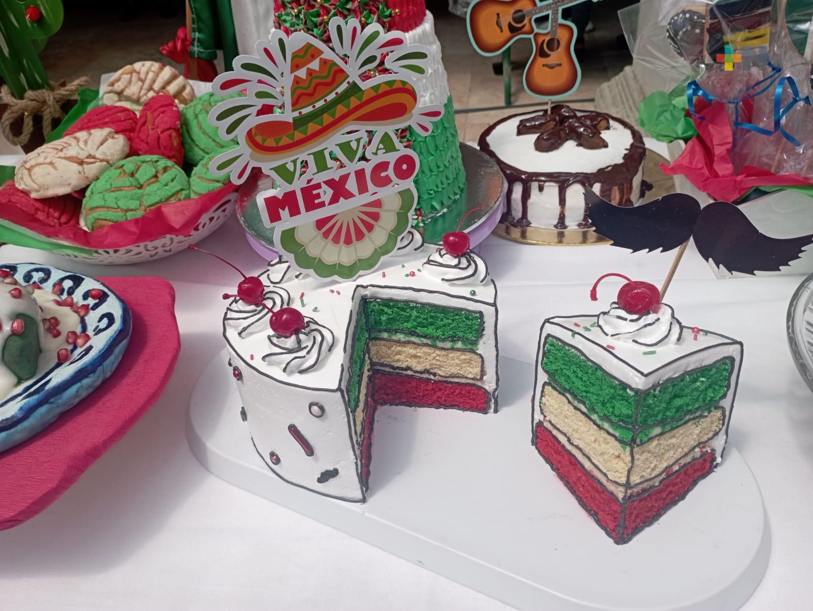 Aplican toque patrio a la repostería en Coatzacoalcos