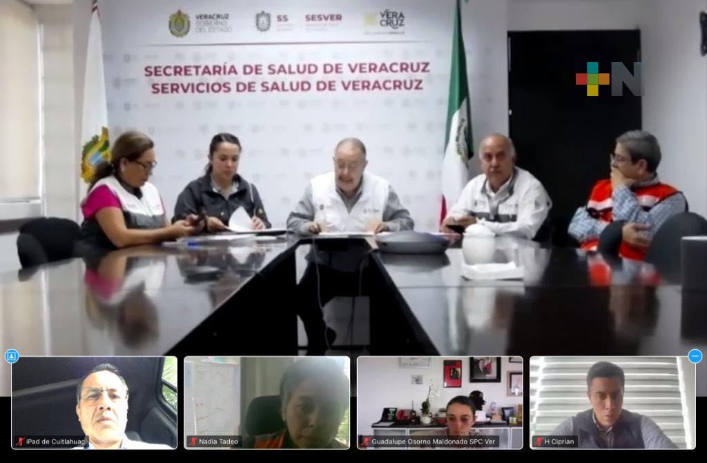 Cuitláhuac García encabezó el Comité Estatal de Emergencias