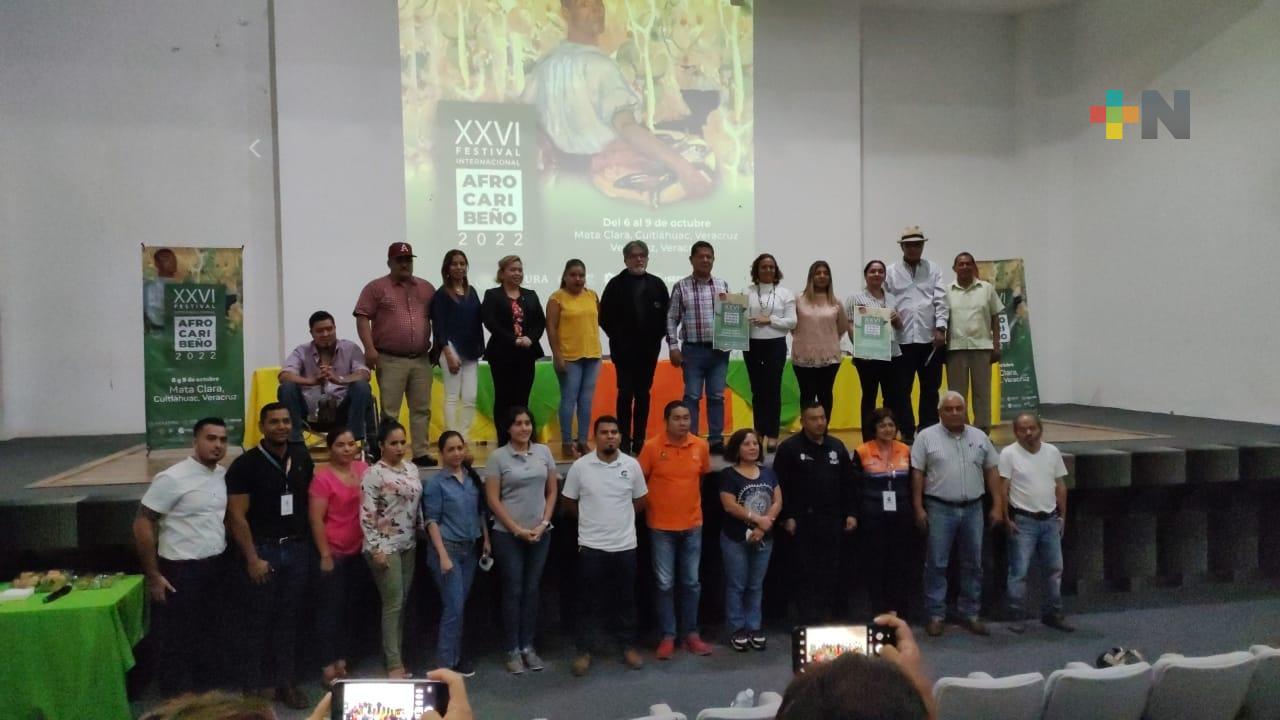 Presentan parte del programa del Festival Internacional Afrocaribeño 2022
