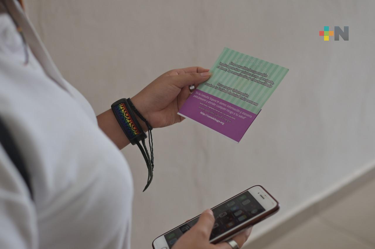 Con talleres buscan prevenir el embarazo no deseado en adolescentes en Tantoyuca