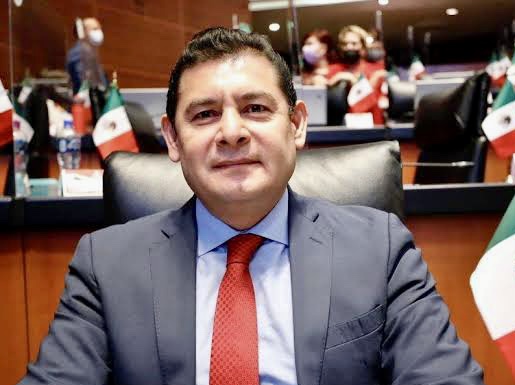 Es elegido Alejandro Armenta nuevo presidente de la Mesa Directiva del Senado