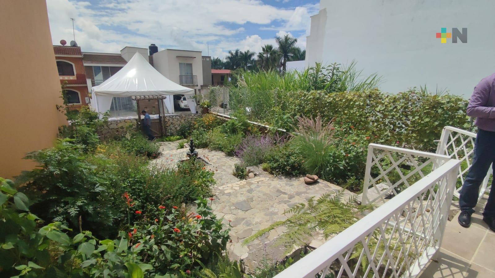 En Fortín diseñan jardín residencial para preservación de fauna polinizadora