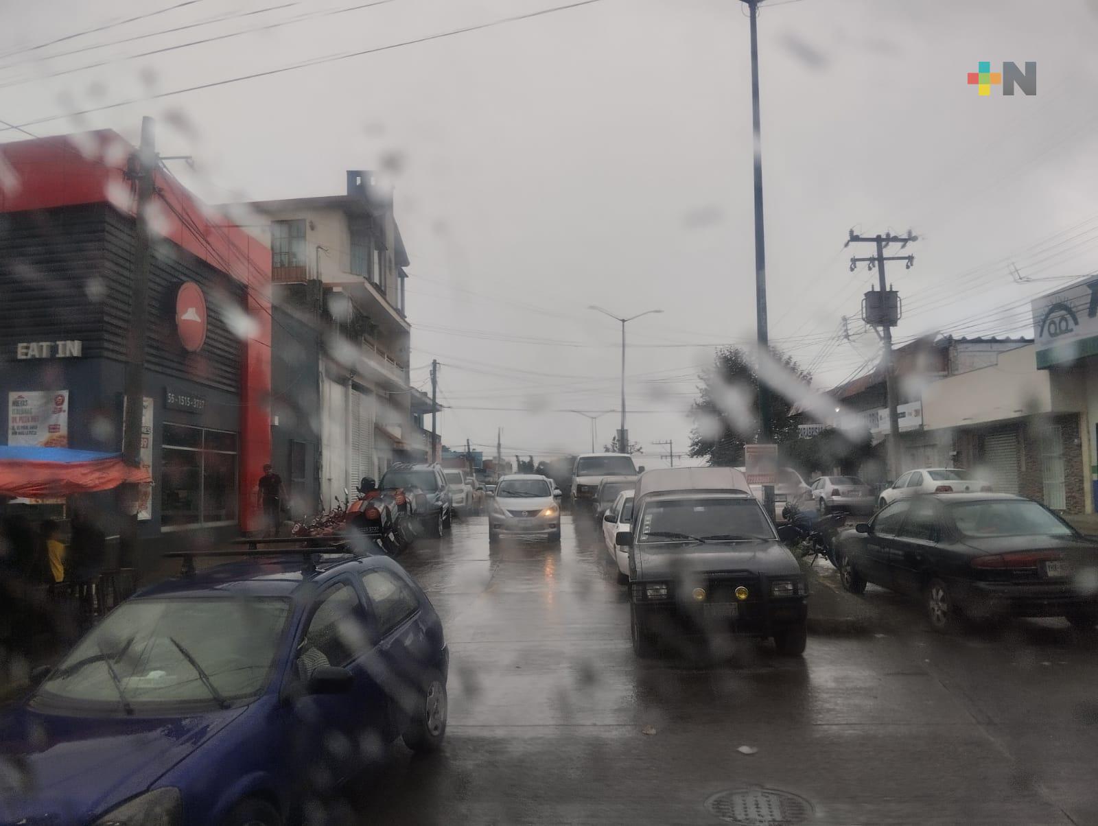 Lluvias vespertinas en zona montañosa y en la madrugada en Veracruz-Boca del Río