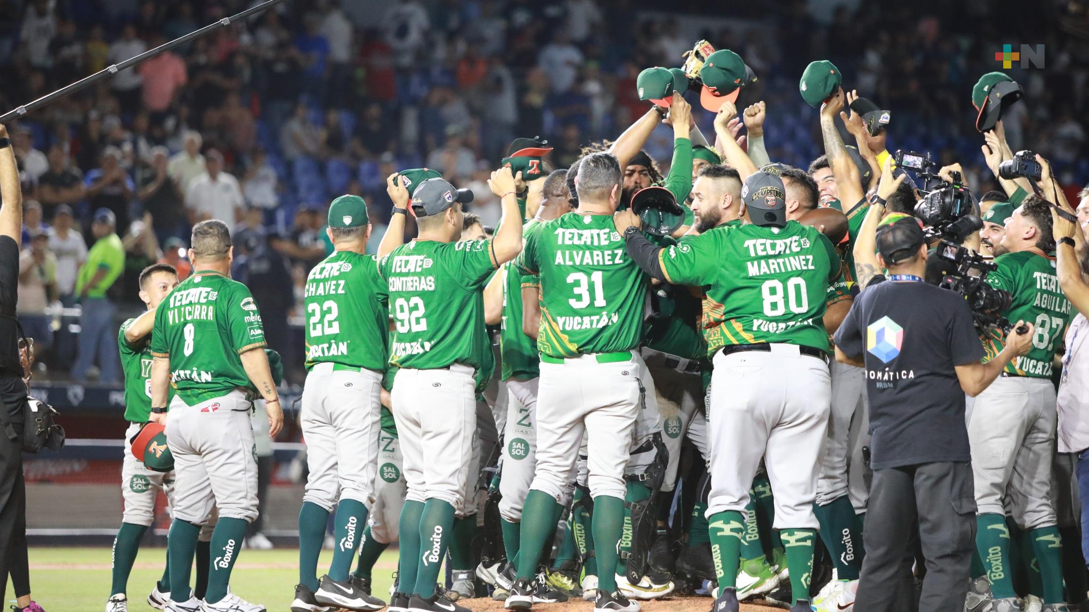 ¡Campeones! Yucatán conquista la Serie del Rey 2022