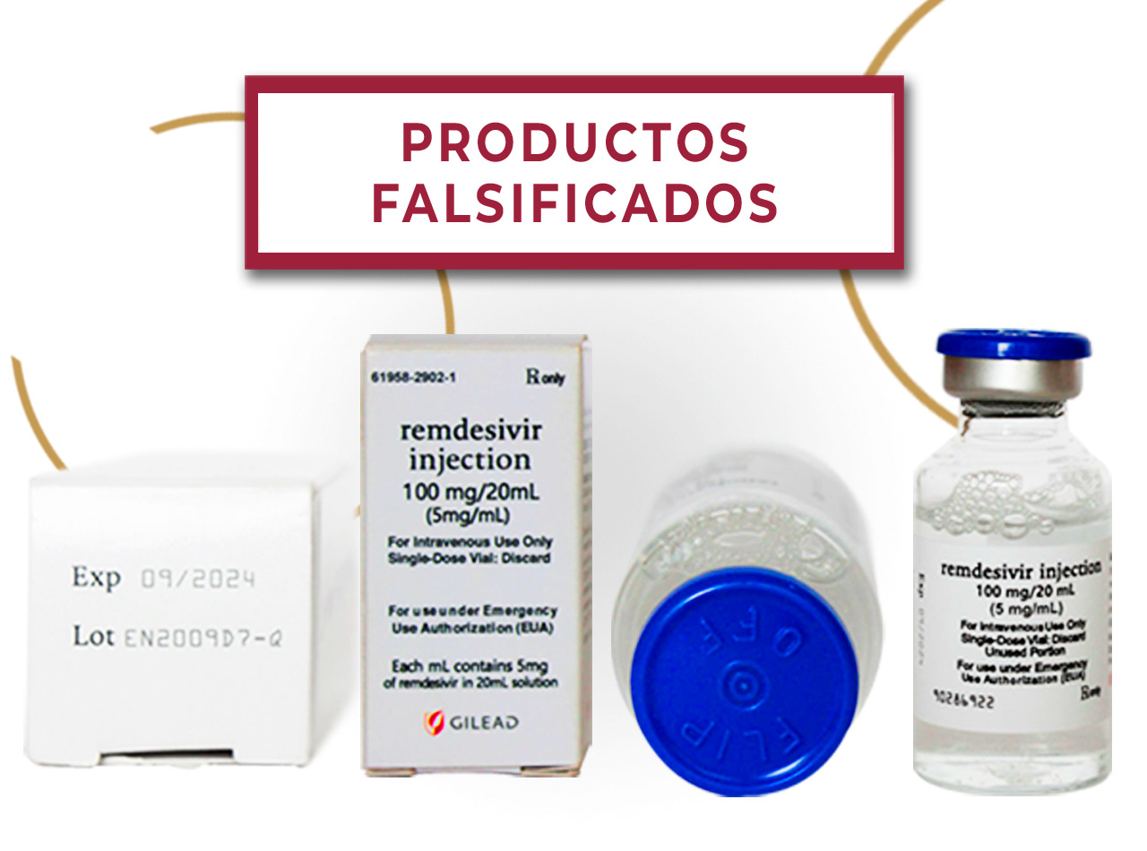 Cofepris alerta sobre falsificación de remdesivir