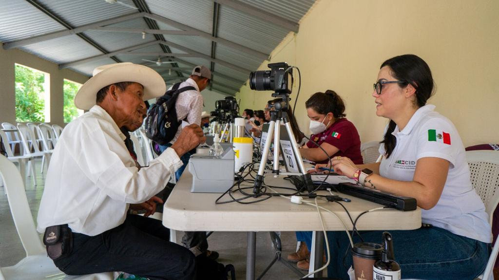 Amexcid realiza en Guatemala prerregistros de beneficiarios de Sembrando Vida