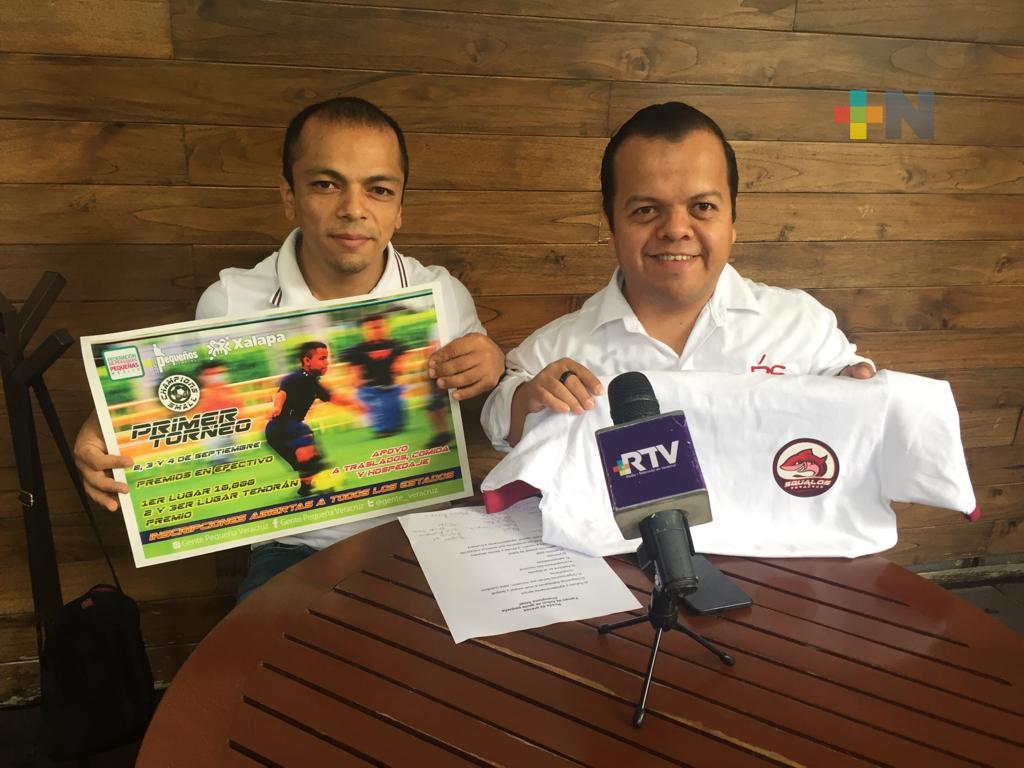 En torneo de futbol para gente pequeña participarán seis estados del país