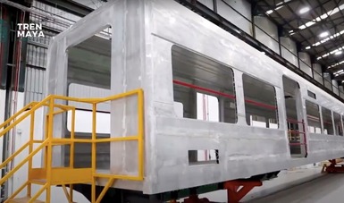 Comienza Tren Maya fabricación de trenes en Ciudad Sahagún, Hidalgo