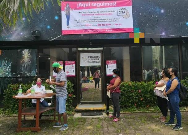 Módulo itinerante del INE atenderá en oficinas administrativas de Expo Feria en Coatza