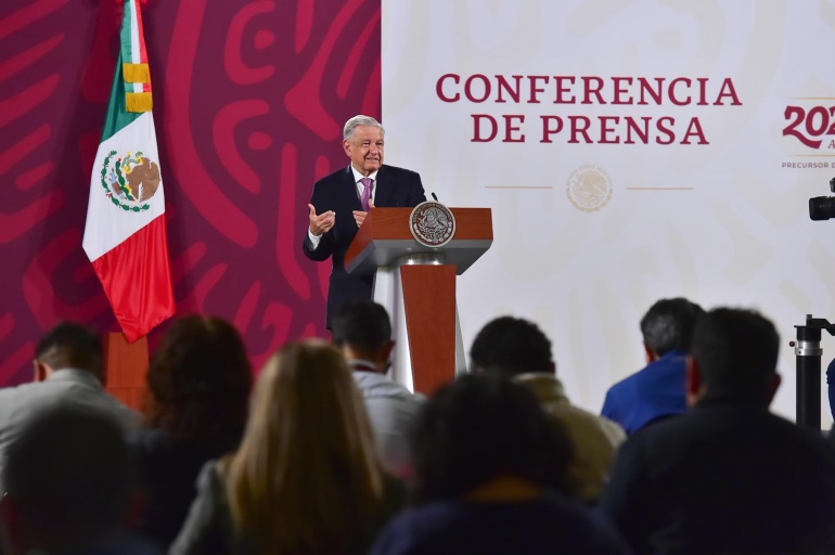 AMLO prevé descenso de inflación en los siguientes meses