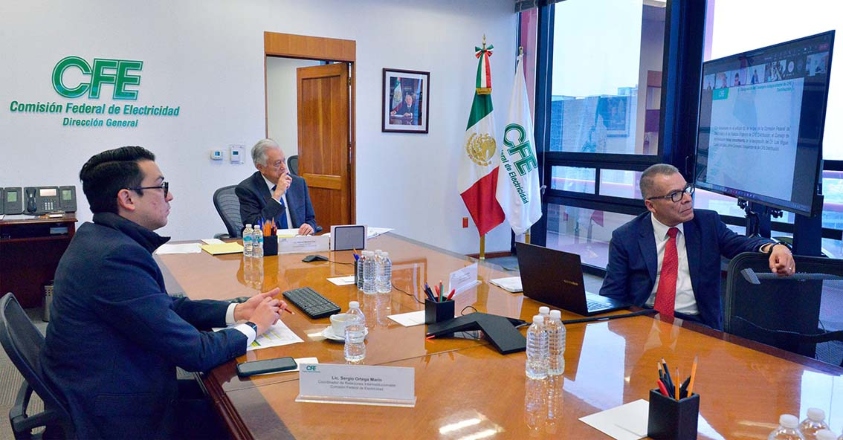 CFE reporta un incremento en ingresos por tres mil 425 mdp de energía recuperada