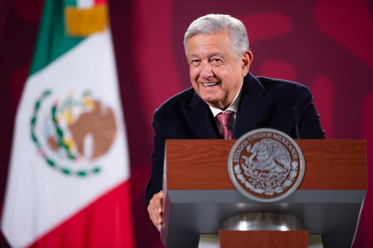 Mejora percepción social sobre seguridad pública: AMLO