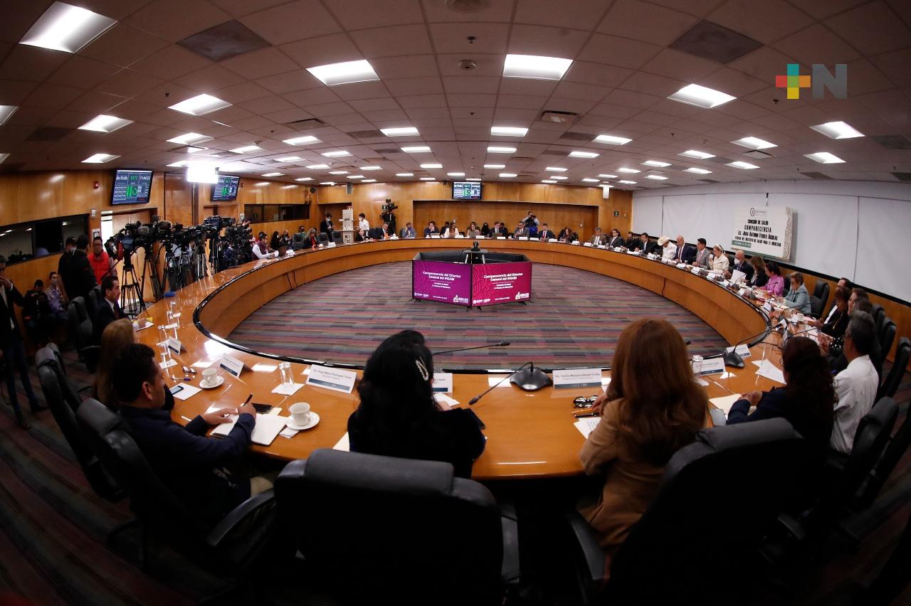 Diputadas y diputados se reúnen con el director general del Insabi, Juan Antonio Ferrer