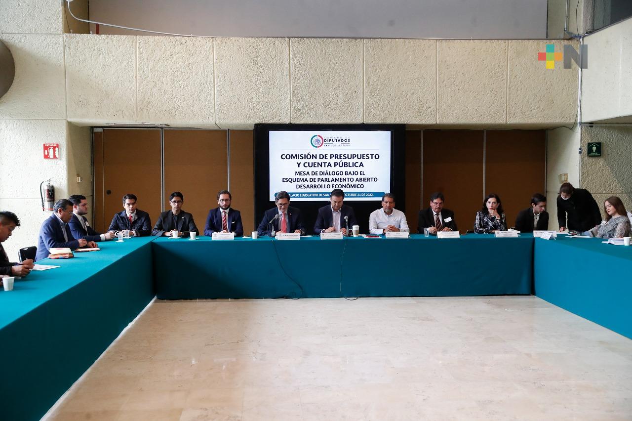 Concluye Mesa de Diálogo en materia de “Desarrollo Económico”, rumbo al PEF 2023