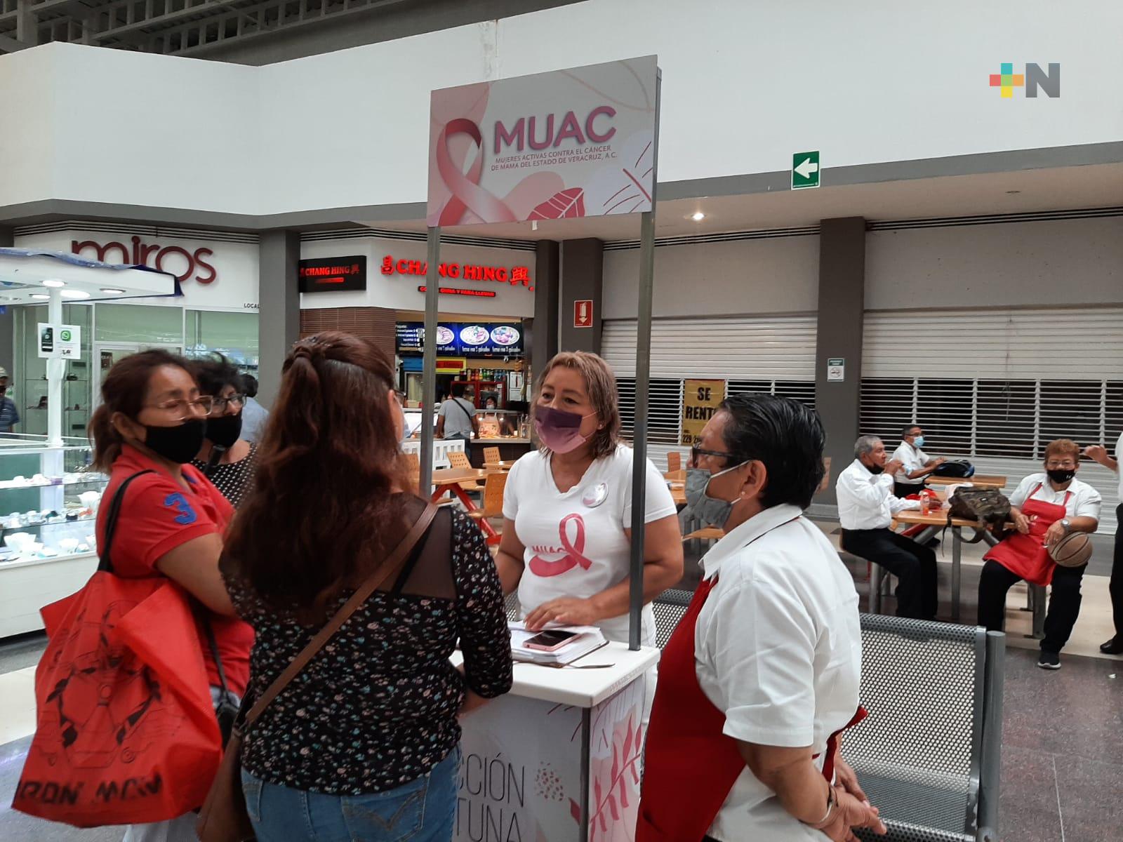 MUAC donará mastografías de tamizaje para detectar cáncer de mama