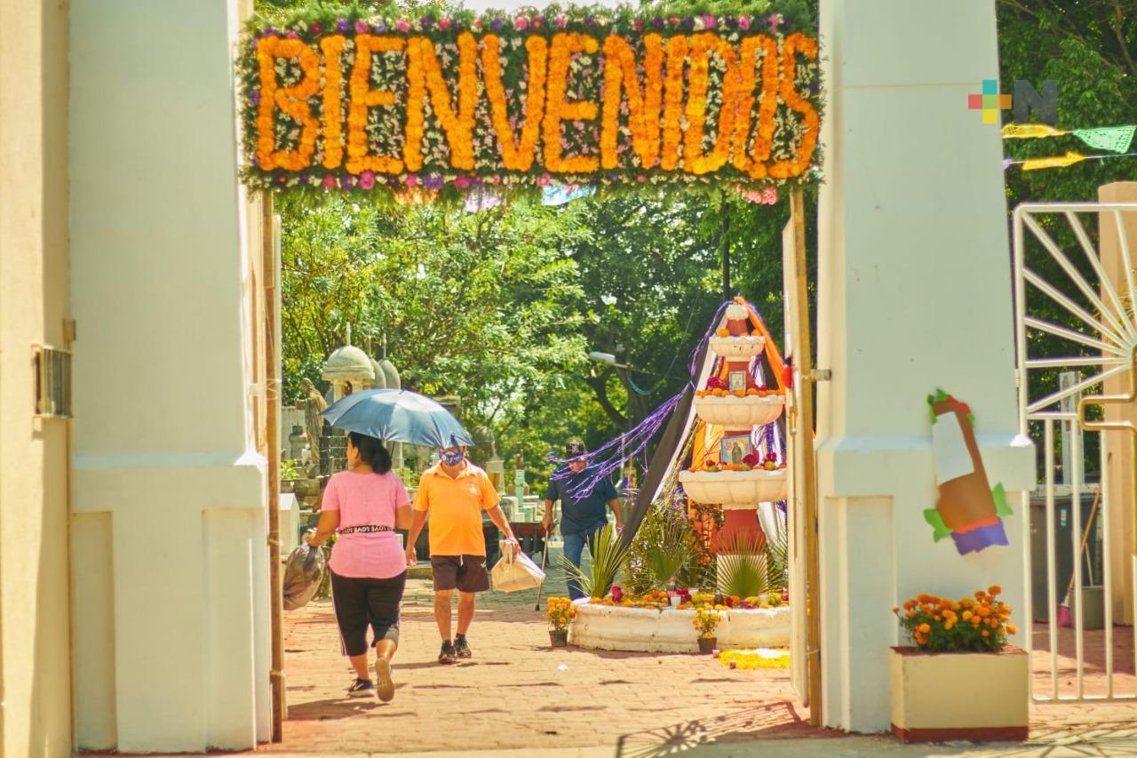 Panteones de Coatzacoalcos no tendrán restricciones en número de visitantes