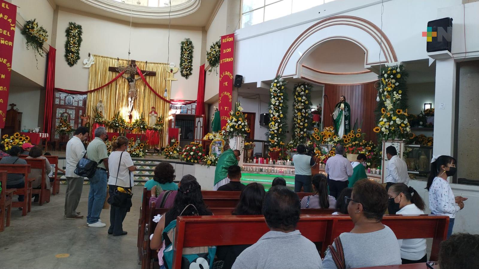 Con festividades, católicos honran a San Judas Tadeo