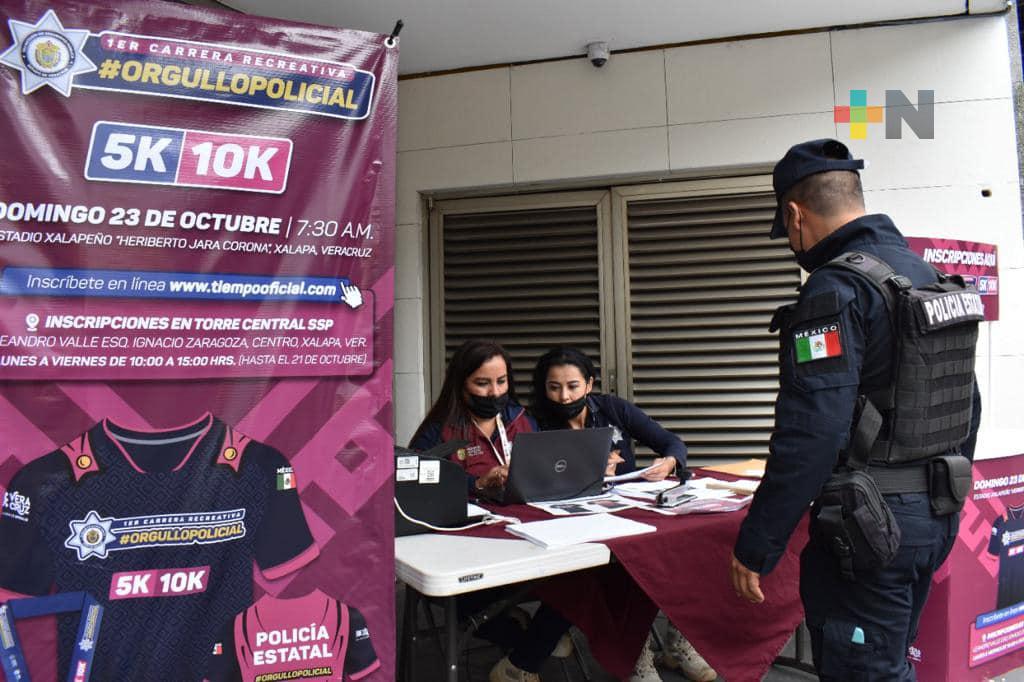 Invita SSP a participar en Carrera recreativa «Orgullo Policial 5 y 10K»
