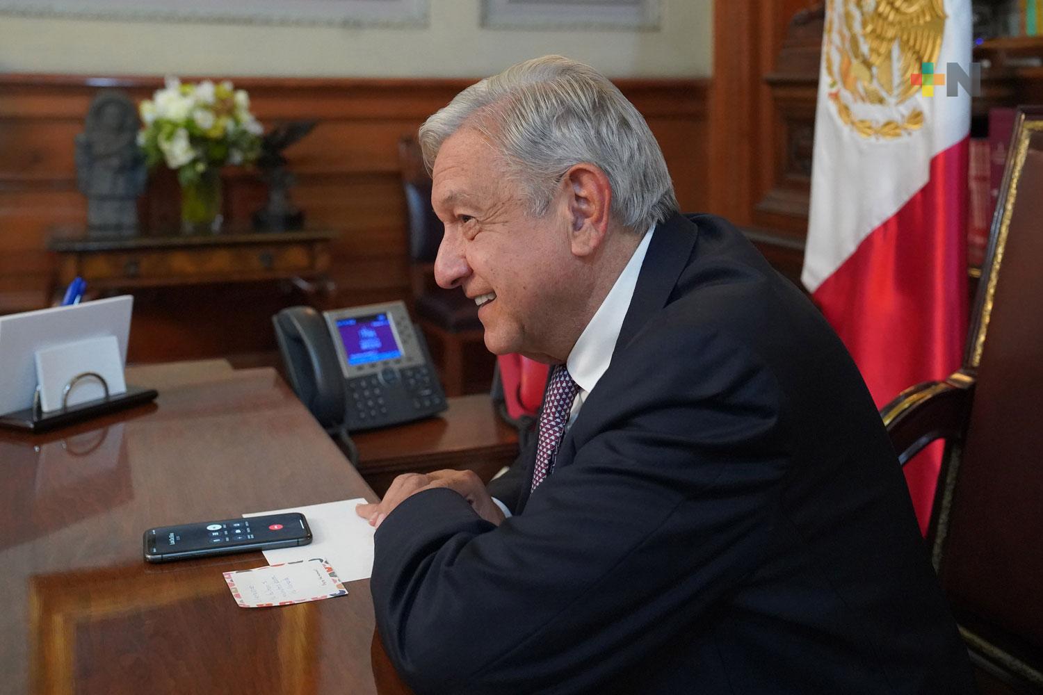 Presidente López Obrador dialoga con Lula da Silva tras triunfo en elecciones de Brasil