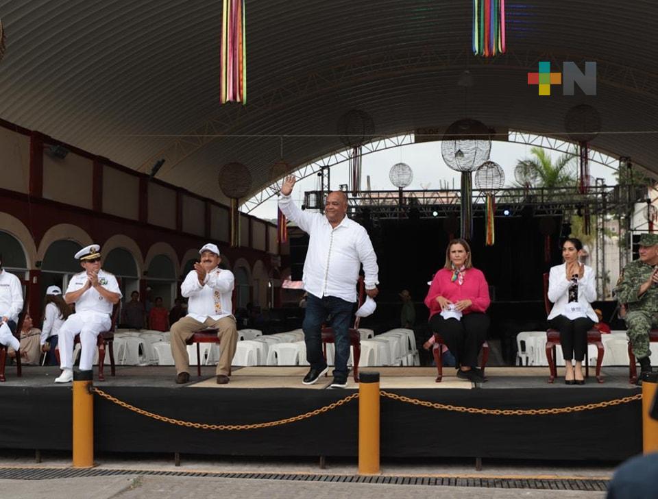 Preside Eric Cisneros conmemoración de los 111 años de fundación de Paso de Ovejas