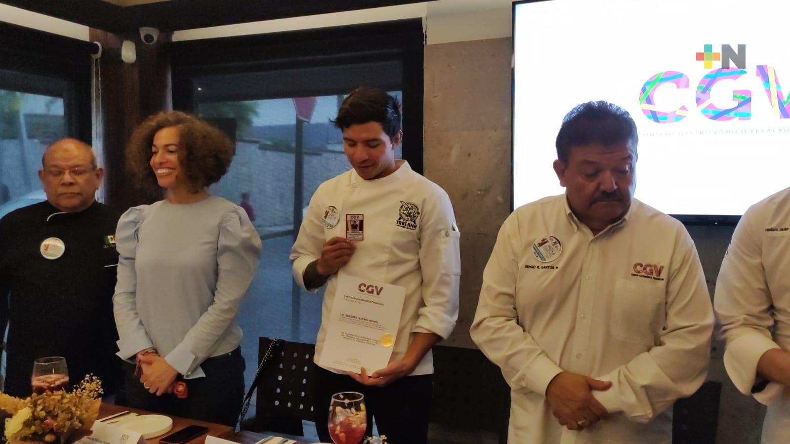 Consejo Gastronómico Veracruzano nombra a delegado en Córdoba