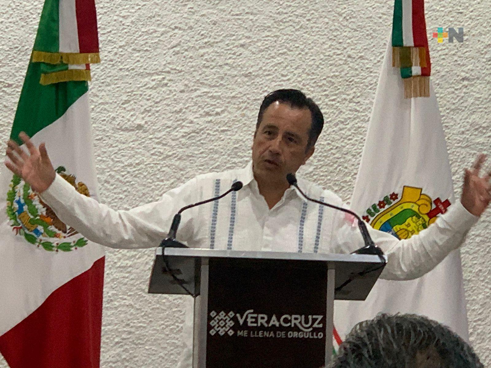 Gobernador pide al alcalde de Coatzacoalcos agilizar proceso y regrese el Mando Único Policial