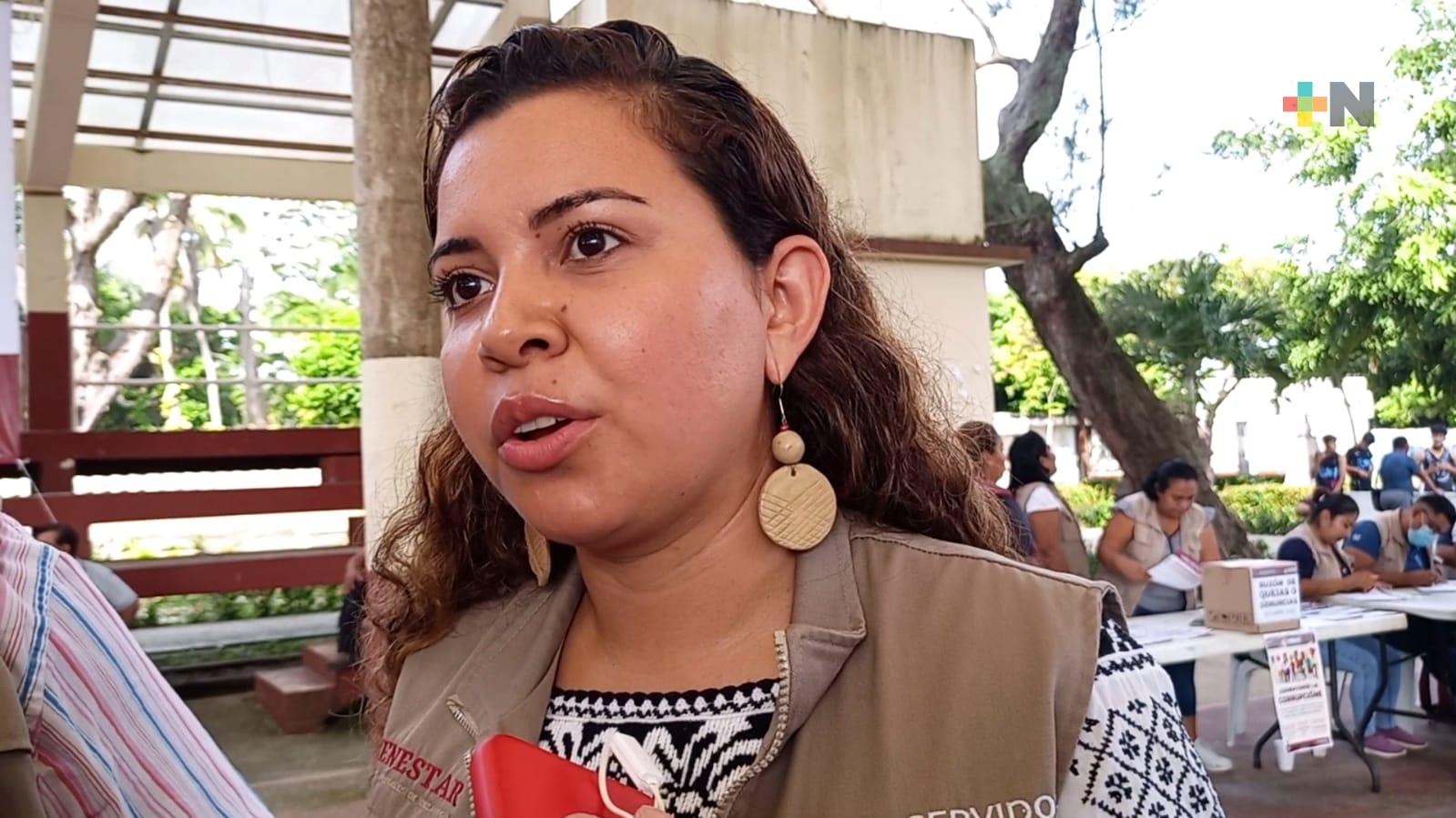 En Coatzacoalcos, 400 adultos mayores esperan ser incorporadas al programa de pensiones