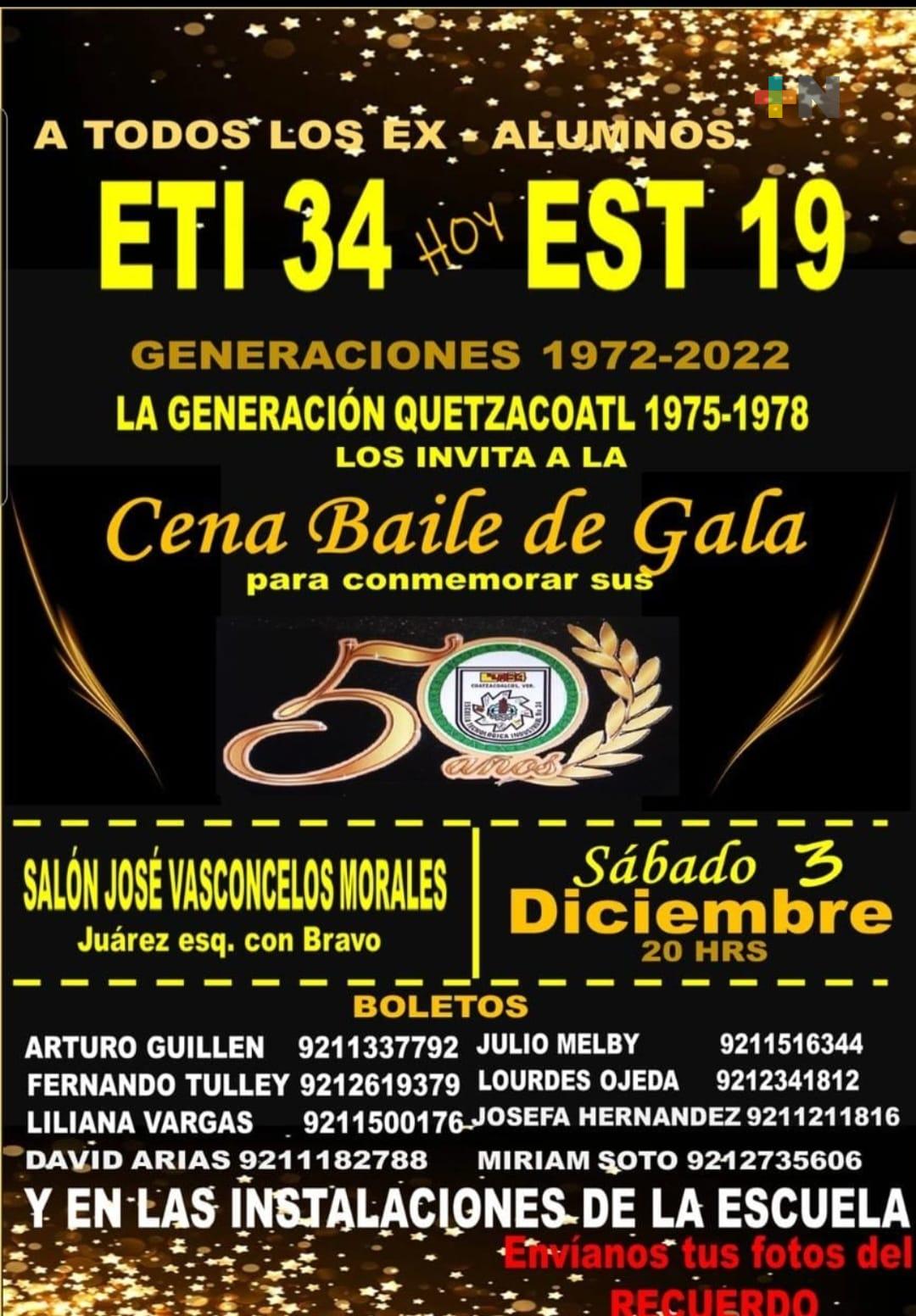 Continuará celebrando sus 50 años de fundación secundaria de Coatza