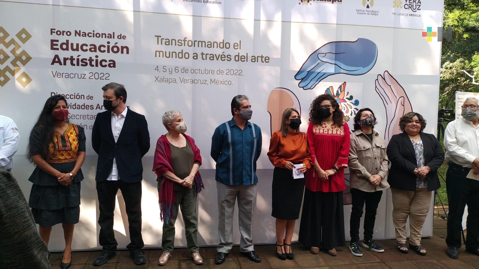 Inauguran en Xalapa Cuarto Foro Nacional de Educación Artística
