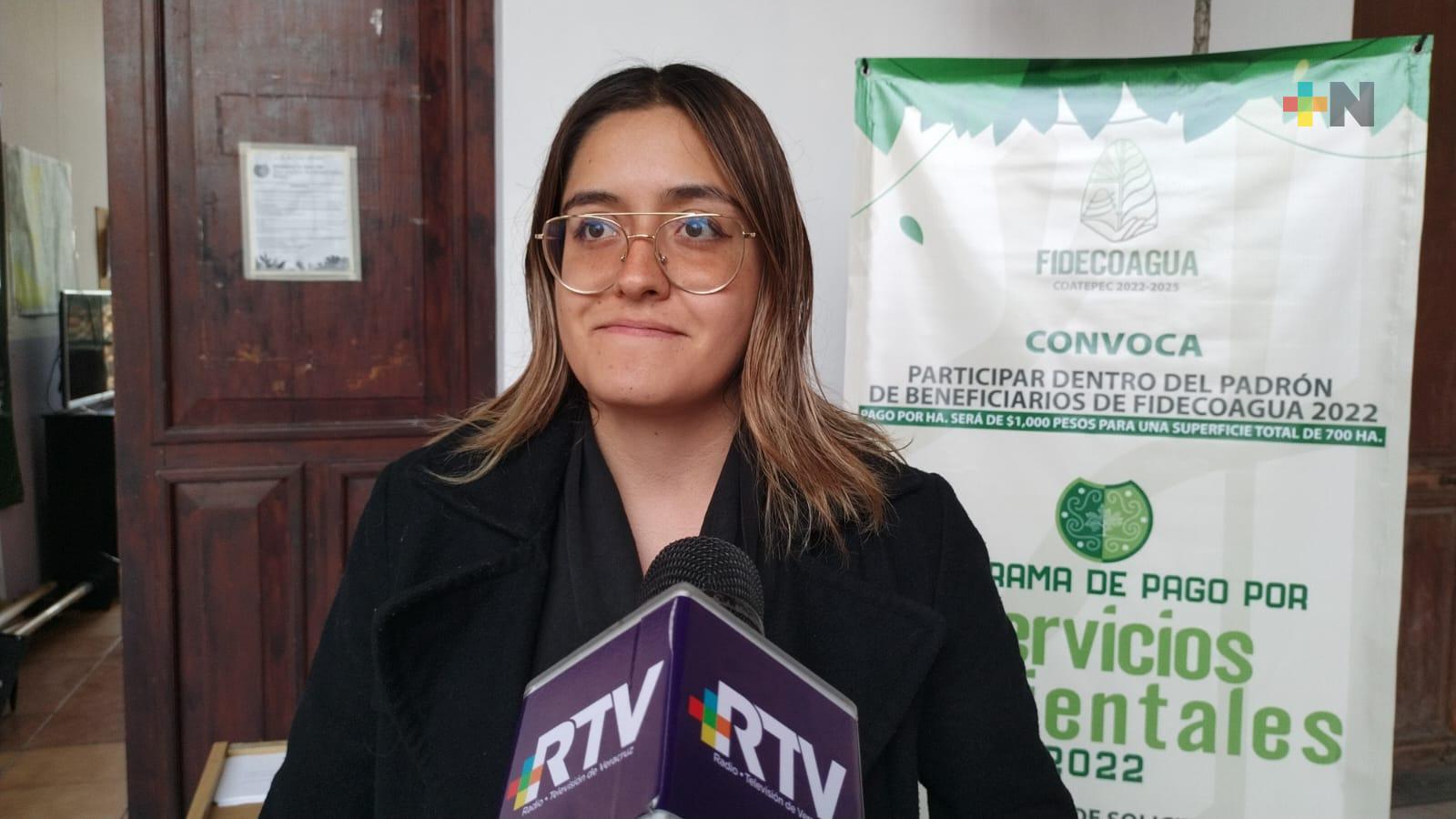 Fidecoagua en Coatepec lanza convocatoria anual para pago de servicios ambientales