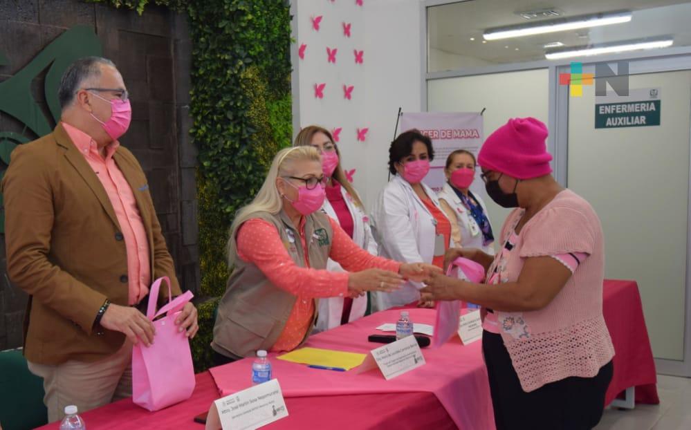 Conmemora IMSS en Veracruz Norte tercer aniversario de Clínica de Mama