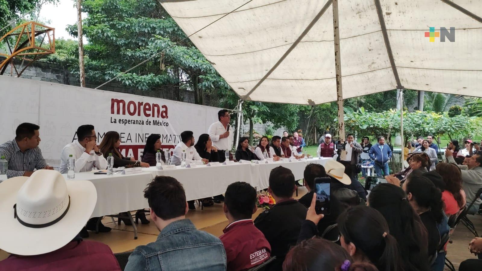 Legisladores federales y locales realizan asambleas para informar sobre Reforma Electoral