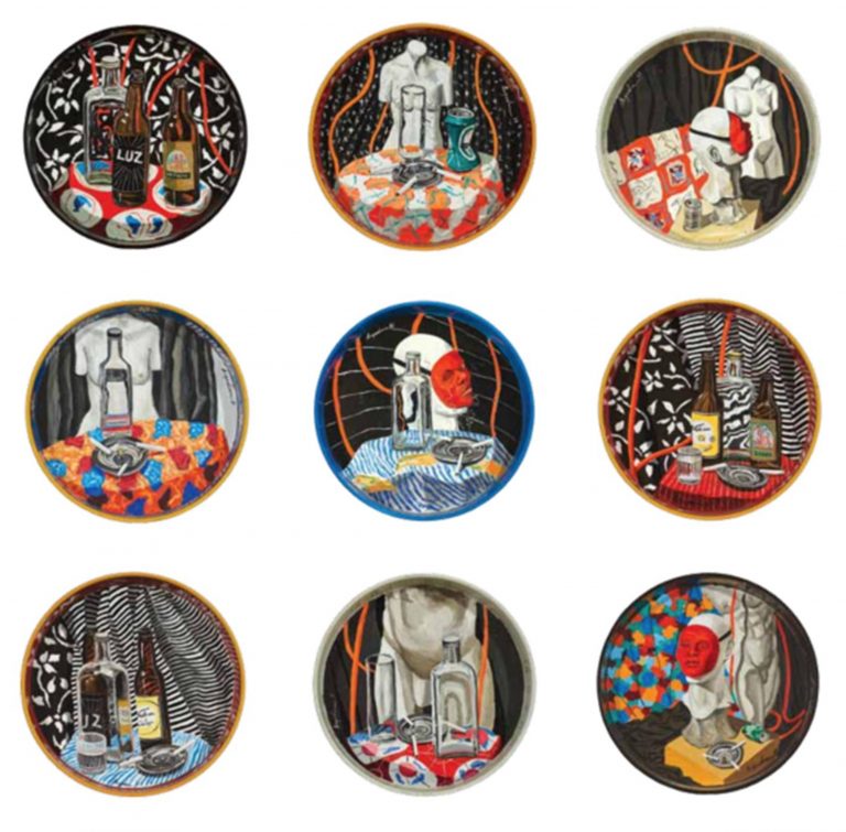 Presenta Centro Cultural del Sotavento la exposición Tzompantli, pinturas de Luis Argudín