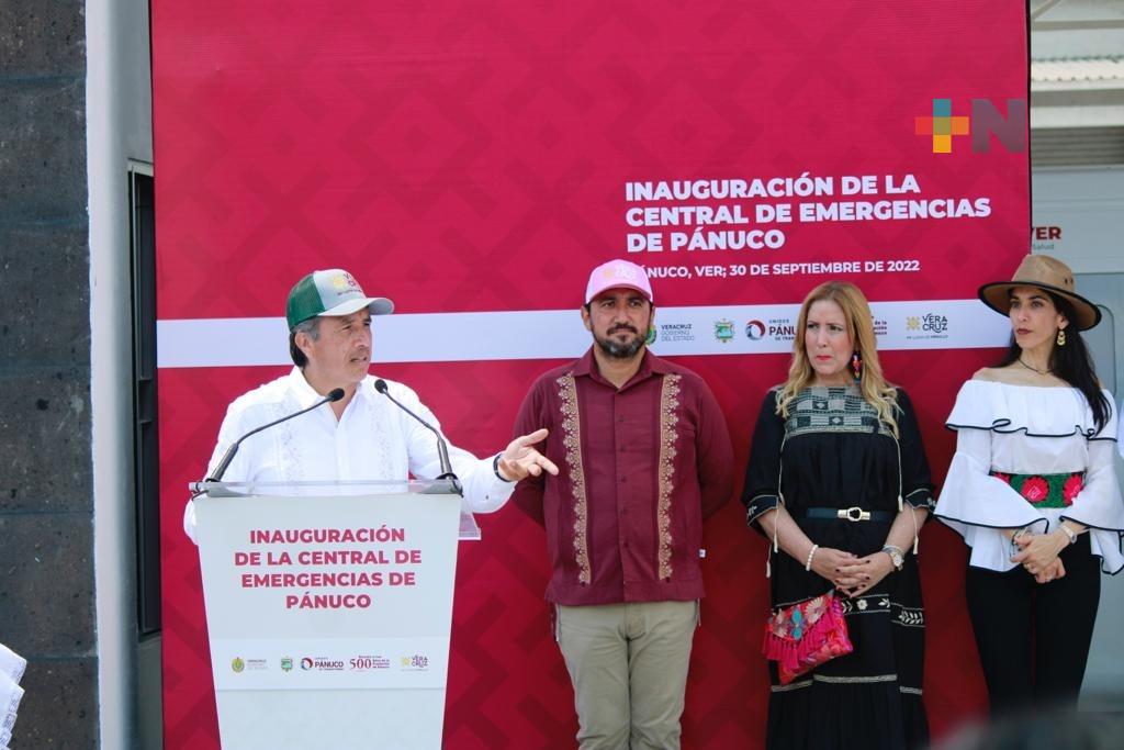 Zona de Pánuco ha mejorado en materia de seguridad: Armando Gómez