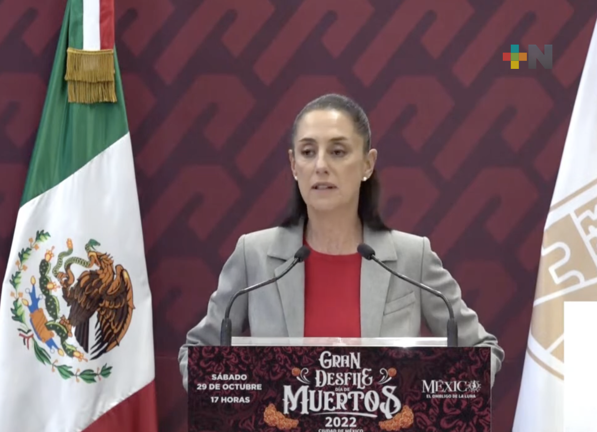 Claudia Sheinbaum presenta Gran Desfile del Día de Muertos en CDMX 2022
