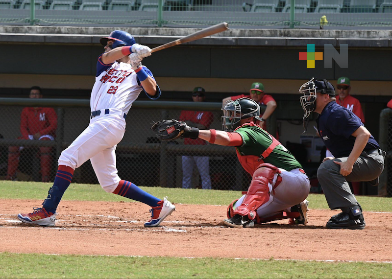Puerto Rico remonta en octavo episodio y supera a México en Mundial U-23 de Beisbol