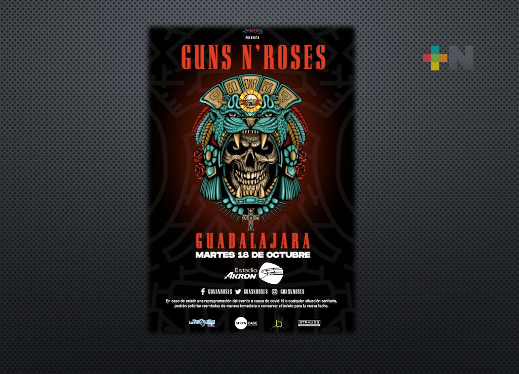 Guns N´Roses se presenta este martes por la noche en Guadalajara