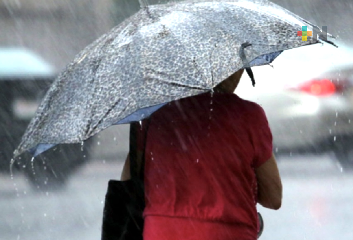 Se pronostican lluvias y algunas tormentas este martes para la entidad veracruzana