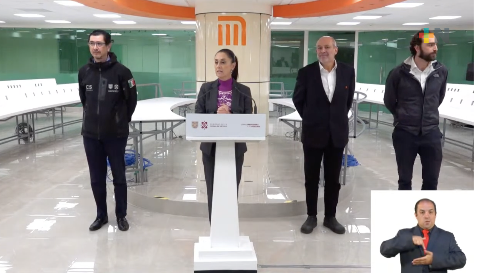 Claudia Sheinbaum presenta avances del PCC del Metro en el C5